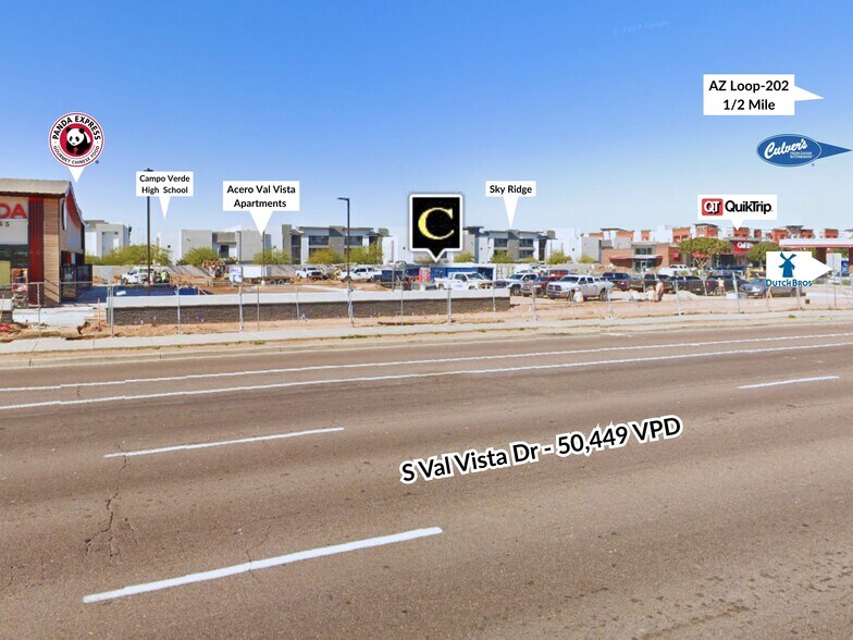 More Photos Of Melrose & Val Vista NWC dr, Gilbert Land For Sale