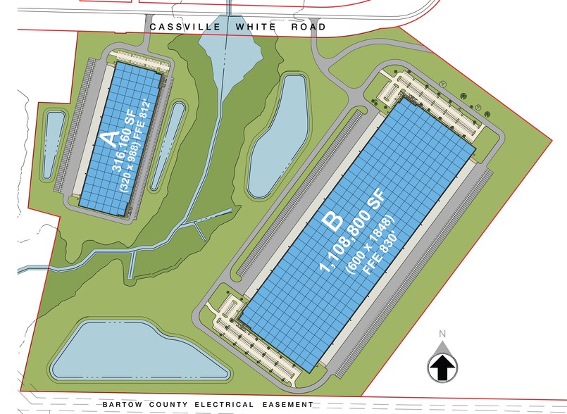 Primary Photo Of 1250 Cassville White Rd, White Distribution For Lease