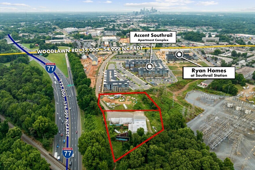 Primary Photo Of 5301 Nations Crossing Rd, Charlotte Land For Sale