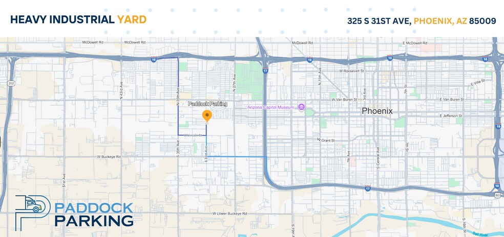 More Photos Of 325 S 31st Ave, Phoenix Land For Lease