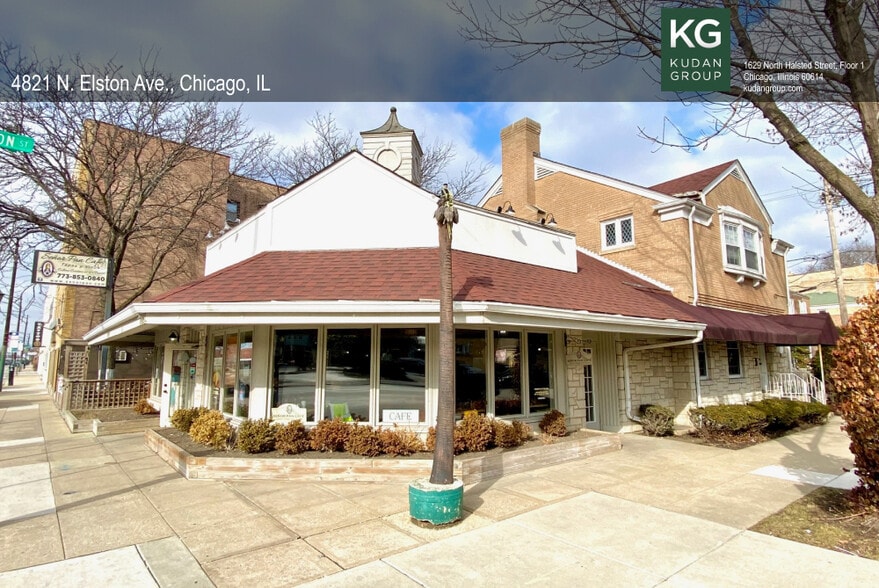 Primary Photo Of 4821 N Elston, Chicago Restaurant For Sale