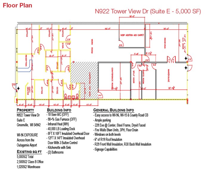 More Photos Of N922 & N926 Tower View Dr, Greenville Light Manufacturing For Lease