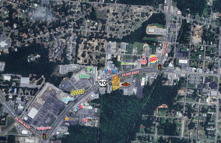 More Photos Of US Hwy 90 E of Keyser Milton FL 32570 Hwy, Milton Land For Sale