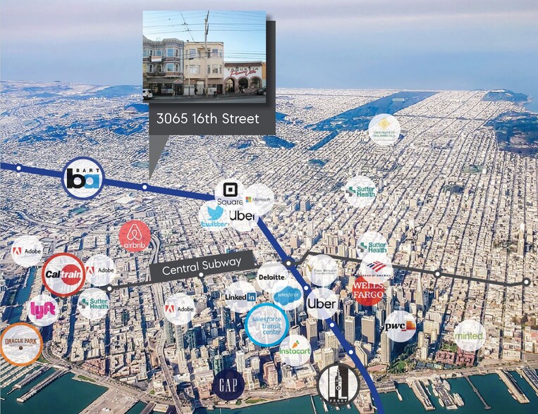 More Photos Of 3065-3069 16th St, San Francisco Storefront Retail Residential For Sale