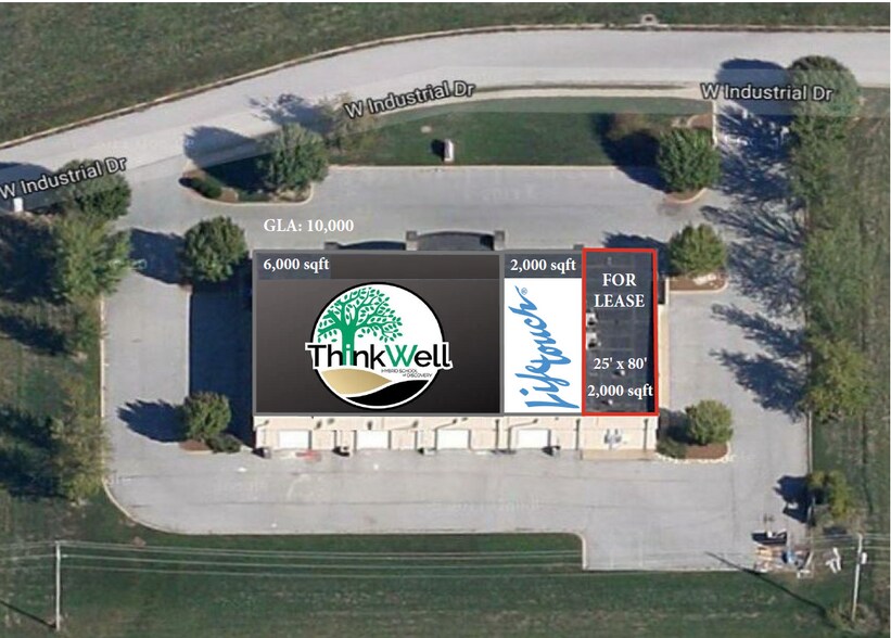 More Photos Of 1704 W Industrial Dr, Rogers Office For Lease