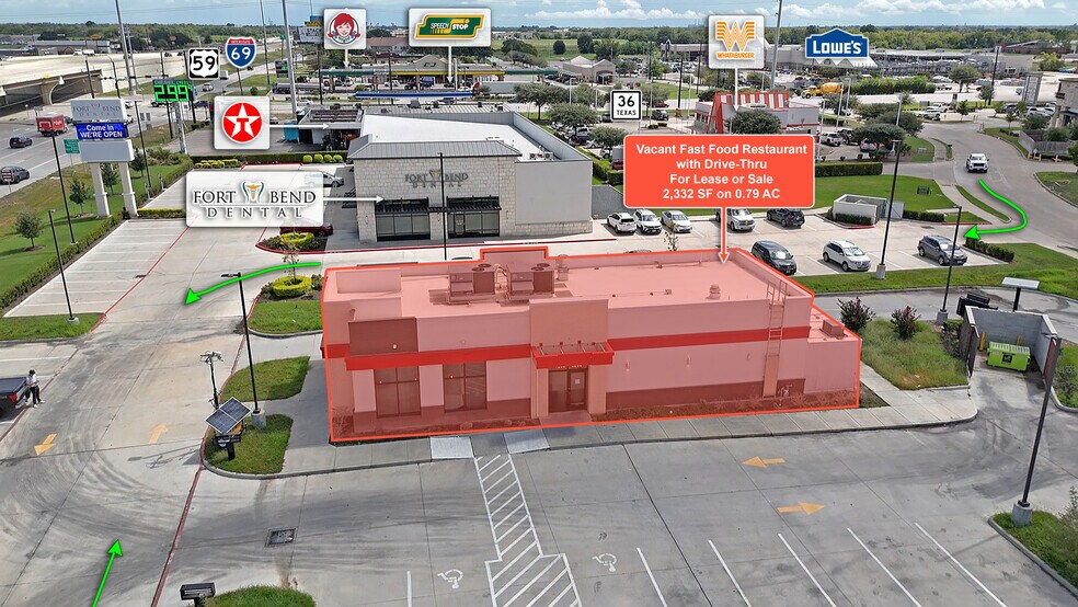 More Photos Of 28211 Southwest Fwy, Rosenberg Fast Food For Sale