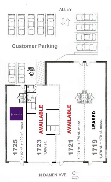 More Photos Of 1721 N Damen Ave, Chicago Storefront For Lease