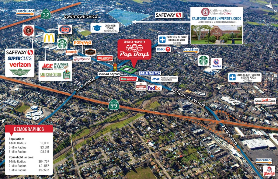 More Photos Of 1555 Mangrove Ave, Chico Freestanding For Sale