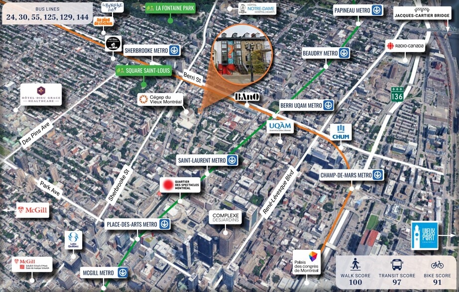 More Photos Of , Montréal General Retail For Sale