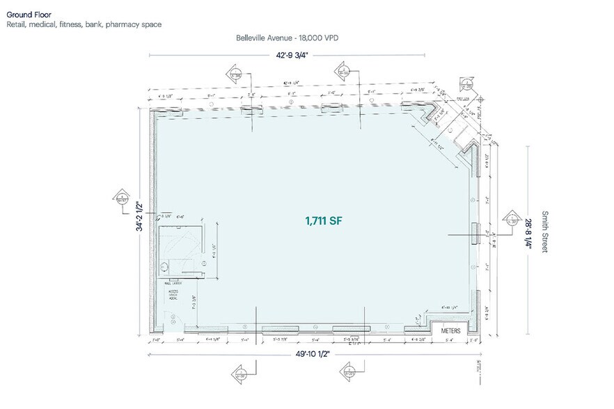 More Photos Of 215 Belleville Ave, Belleville General Retail For Lease