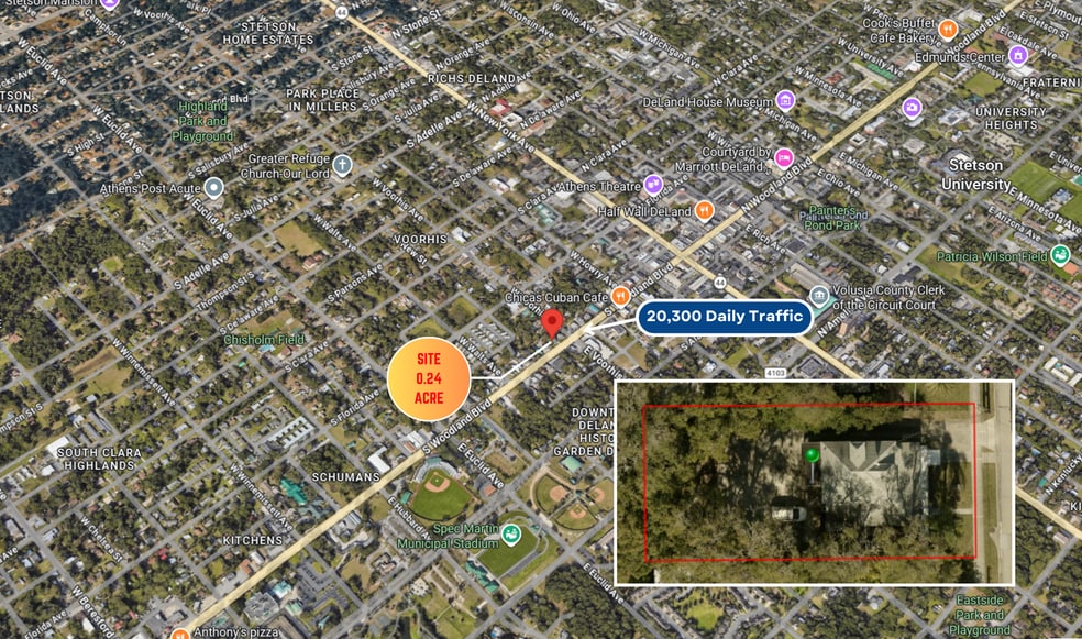 More Photos Of 306 S Woodland Blvd, Deland Storefront Retail Office For Sale