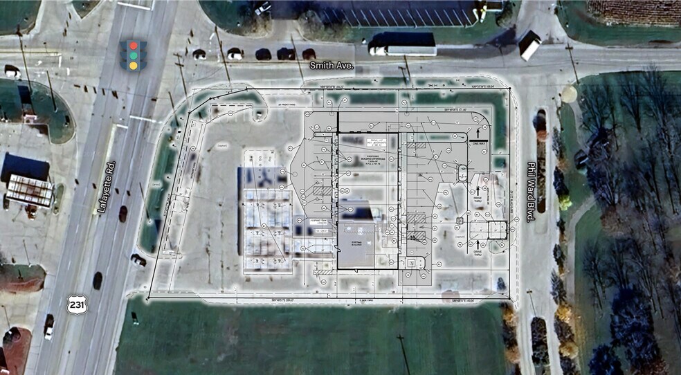 Primary Photo Of 2600 Lafayette Rd, Crawfordsville Storefront For Lease