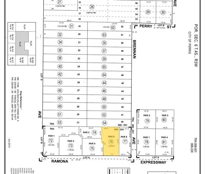 More Photos Of 780 Ramona Expressway, Perris Land For Lease