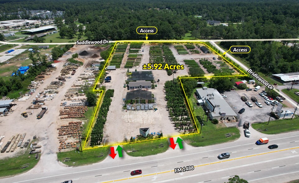Primary Photo Of 4598 FM 1488, Conroe Land For Sale
