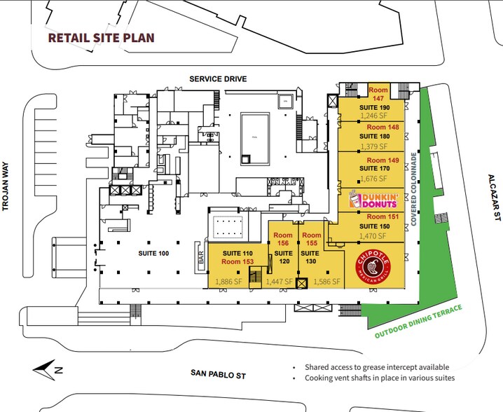More Photos Of 2200 Trojan Way, Los Angeles Hotel For Lease