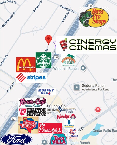 Primary Photo Of 8040 56th st, Odessa Land For Lease