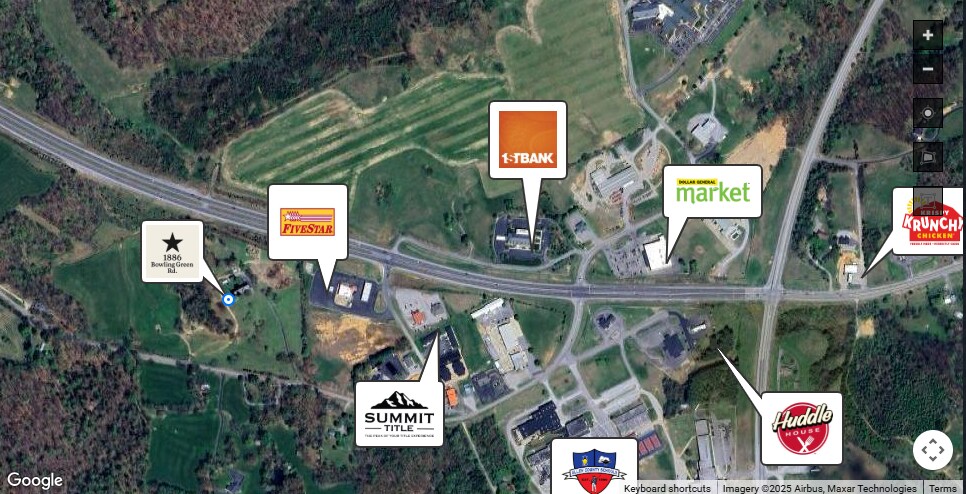 More Photos Of 1886 Bowling Green Rd, Scottsville Land For Sale