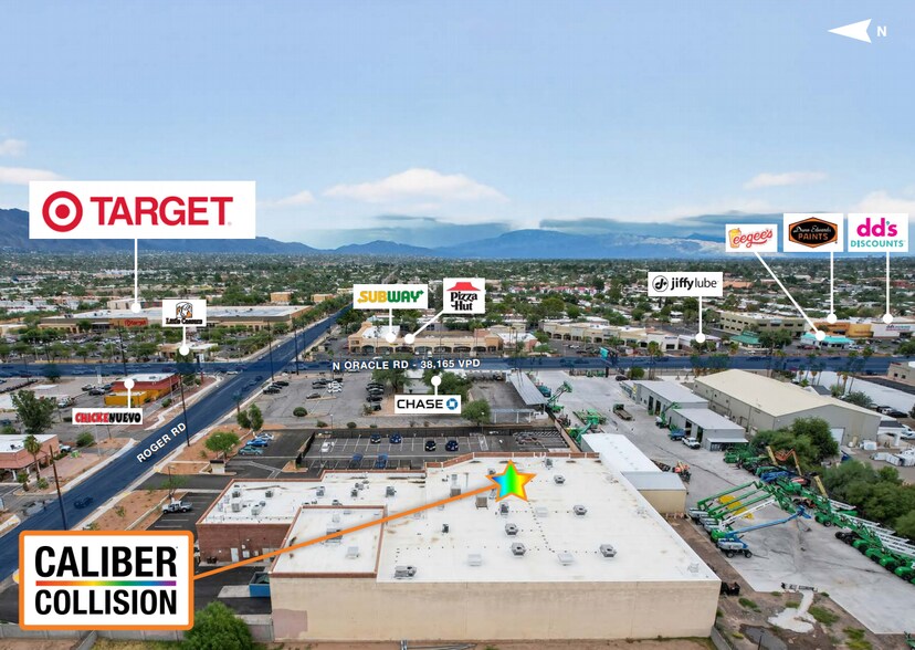 Primary Photo Of 3959-3979 N Oracle Rd, Tucson Auto Repair For Sale