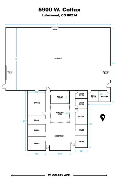 More Photos Of 5900 W Colfax Ave, Denver Auto Dealership For Lease