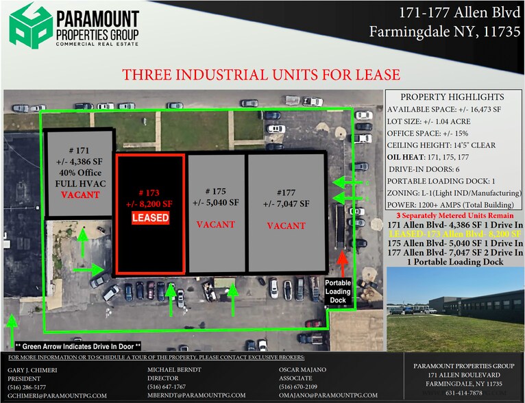 Primary Photo Of 171-177 Allen Blvd, Farmingdale Warehouse For Lease