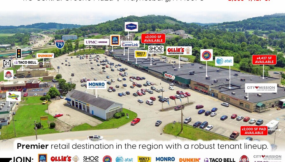 Primary Photo Of 110 Central Greene Plz, Waynesburg Unknown For Lease