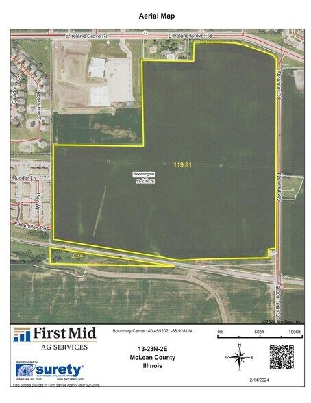 More Photos Of 3311 Ireland Grove rd, Bloomington Land For Sale