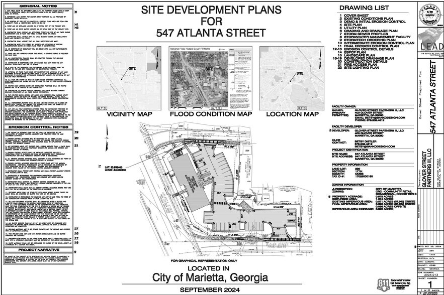 More Photos Of 547 Atlanta St SE, Marietta Land For Sale
