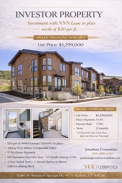 Primary Photo Of 1086 W Wasatch Spring Rd, Kamas Office Residential For Sale