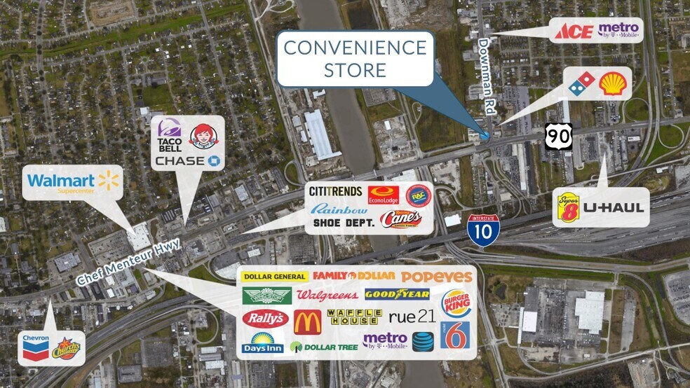 More Photos Of 5855 Chef Menteur Hwy, New Orleans Convenience Store For Sale