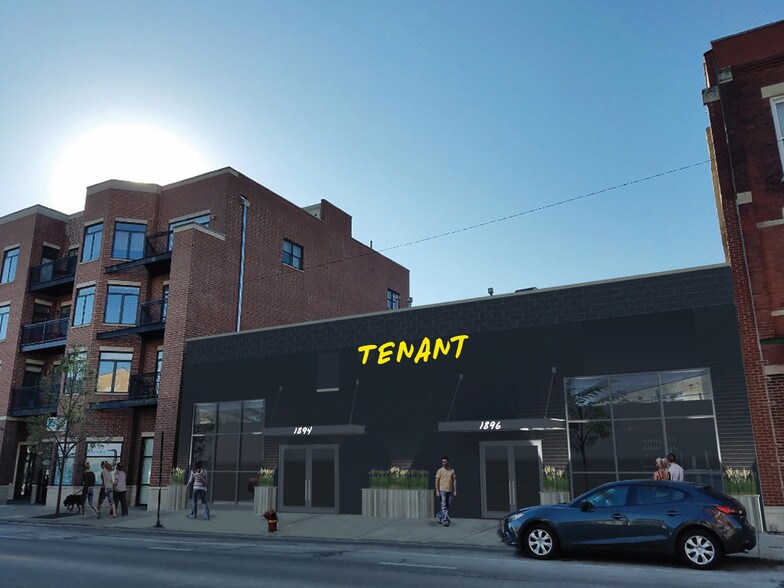 Primary Photo Of 1894 N Milwaukee Ave, Chicago Storefront Retail Office For Lease