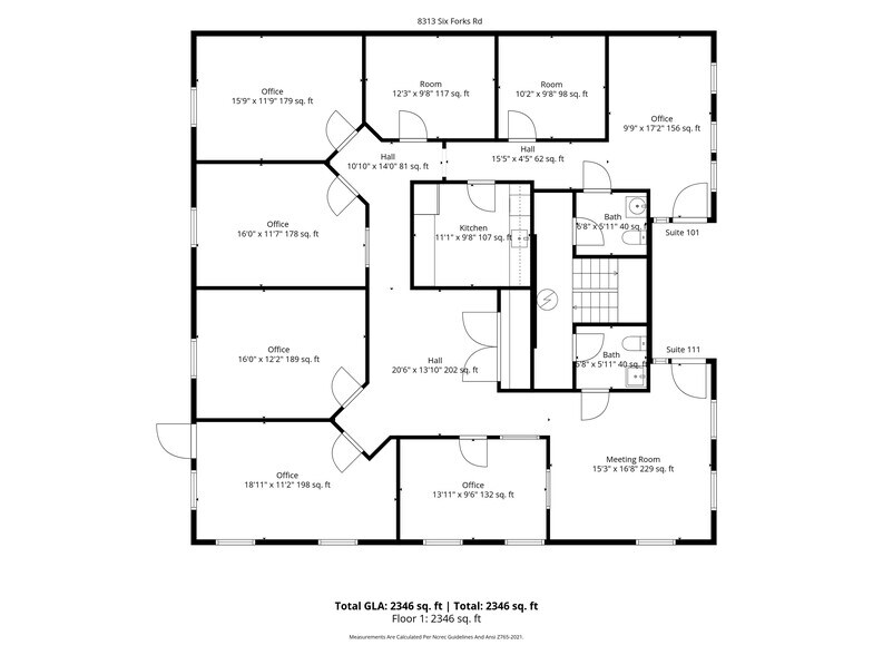 More Photos Of 8313 Six Forks Rd, Raleigh Office For Sale