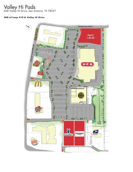 Primary Photo Of 368 Valley Hi Dr, San Antonio Land For Lease