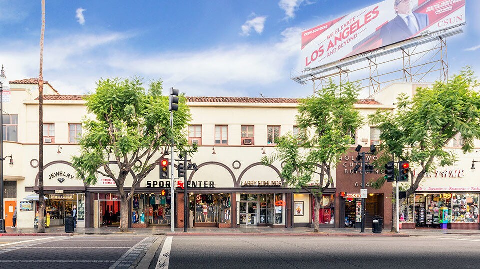 6646 Hollywood Blvd, Hollywood, CA 90028 Storefront Retail Office For