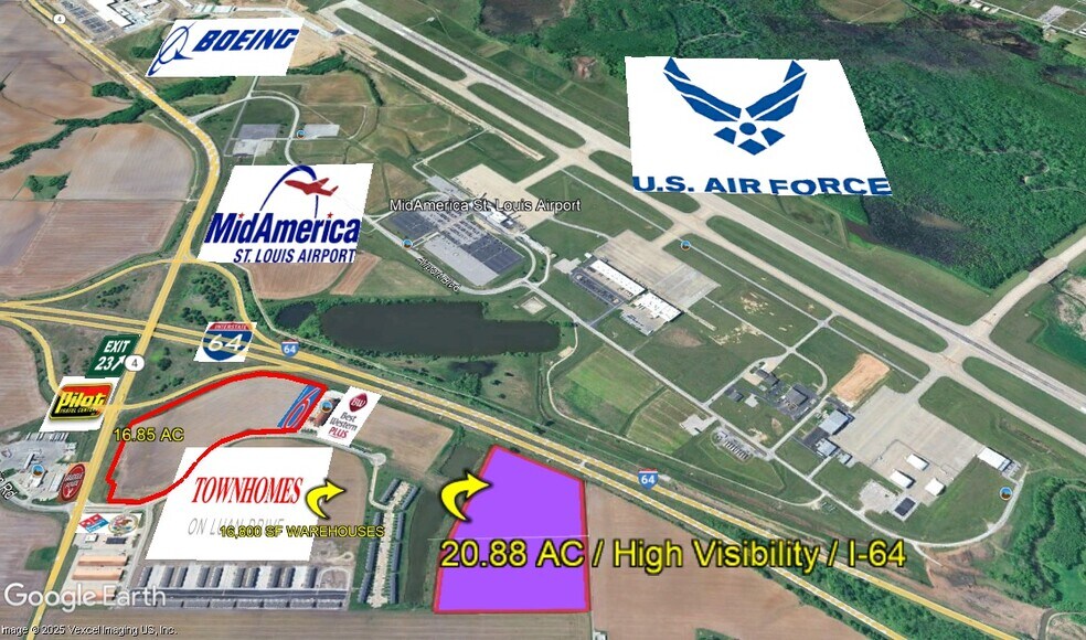 Primary Photo Of 9233 State Route 4, Mascoutah Land For Sale