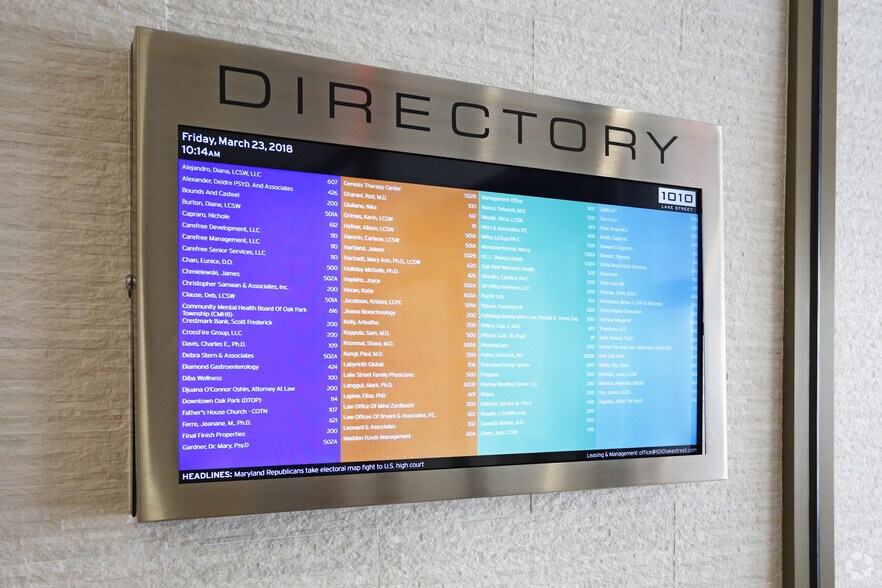 More Photos Of 1010 Lake St, Oak Park Office For Lease