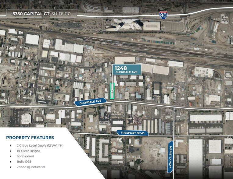 More Photos Of 1248 Glendale Ave, Sparks Warehouse For Lease