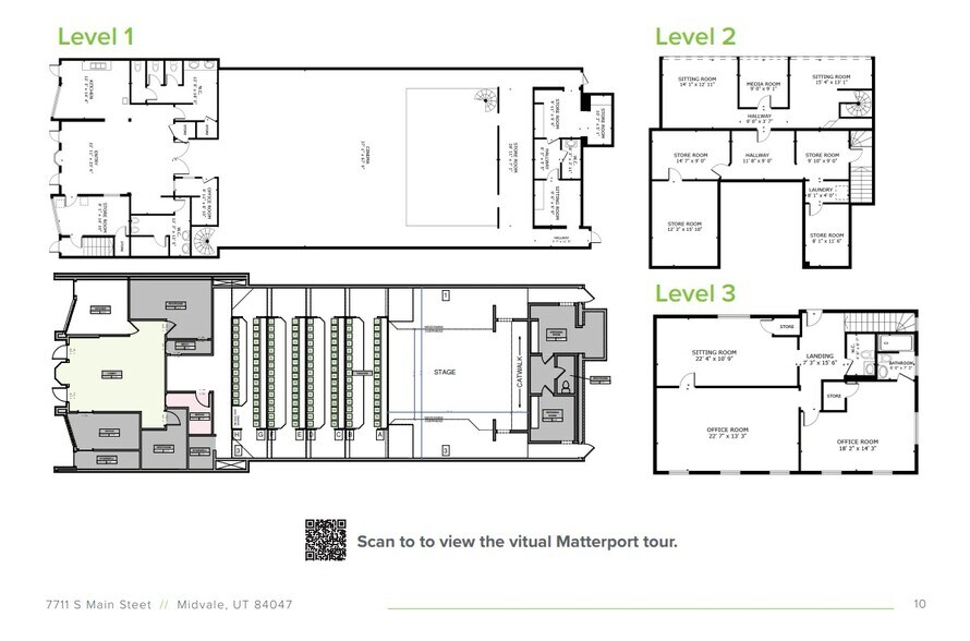 More Photos Of 7711 Main St, Midvale Movie Theatre For Sale