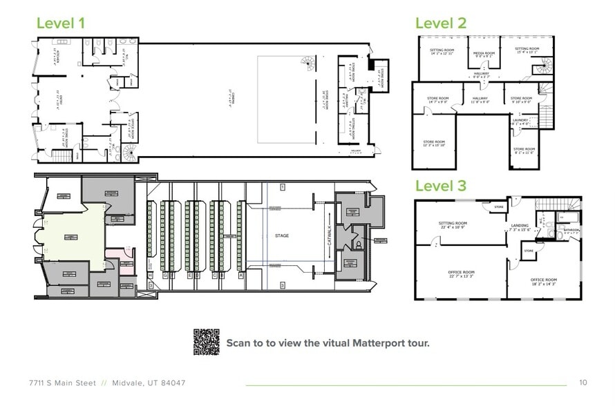 More Photos Of 7711 Main St, Midvale Movie Theatre For Sale
