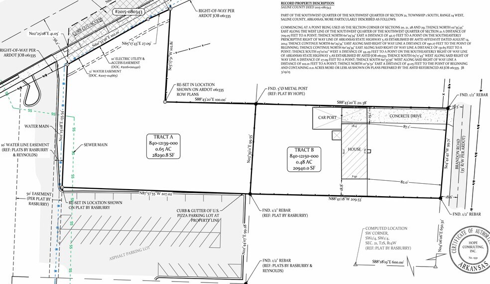 More Photos Of 2215 Brandon Rd, Bryant Land For Sale