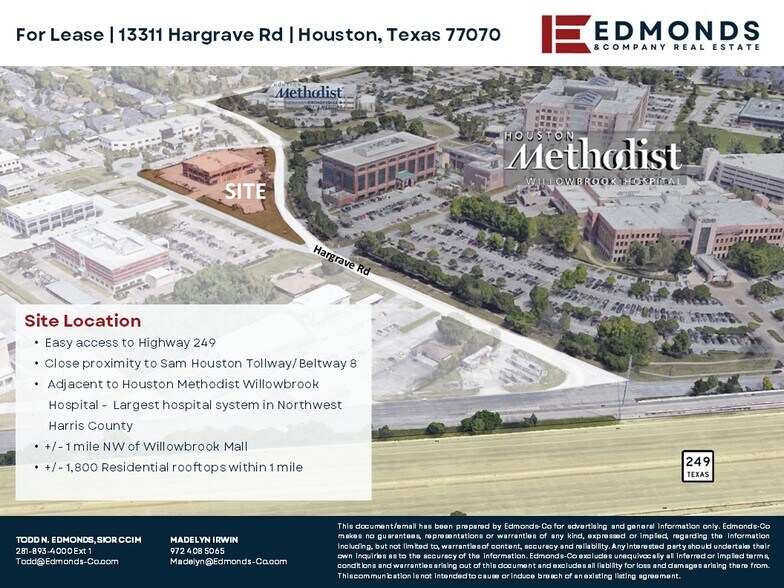 More Photos Of 13311 Hargrave Rd, Houston Storefront Retail Office For Lease