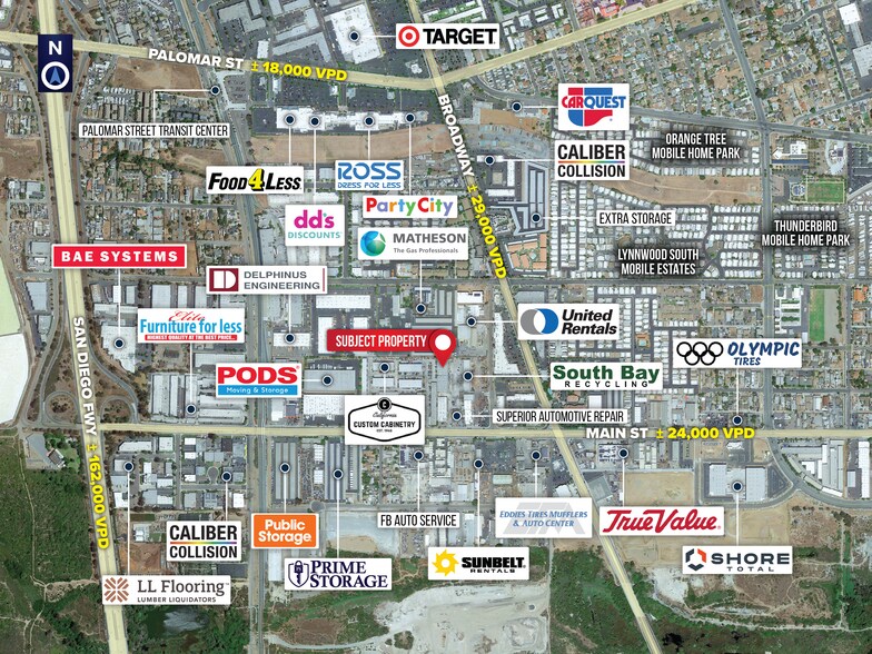 More Photos Of 2550 Main St, Chula Vista Warehouse For Lease