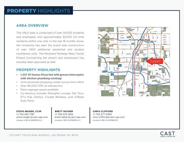 More Photos Of 1131 E Tropicana Ave, Las Vegas Unknown For Lease