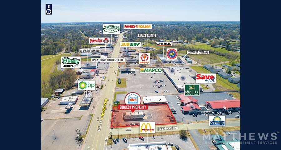 More Photos Of 875 Highway 51 N, Covington Fast Food For Lease