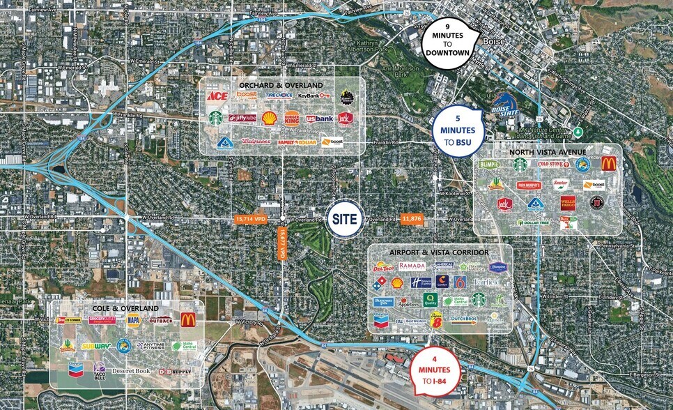 More Photos Of 3925-3931 W Overland Rd, Boise General Retail For Lease
