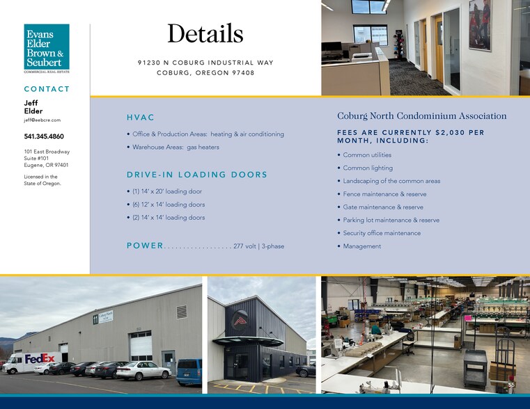 More Photos Of 91230 Coburg Industrial Way, Eugene Warehouse For Lease