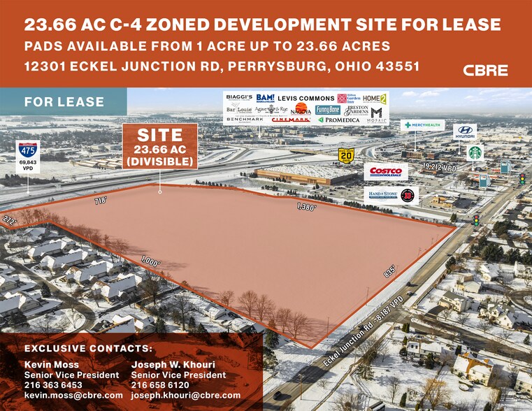 Primary Photo Of 12301 Eckel Junction Rd, Perrysburg Land For Lease