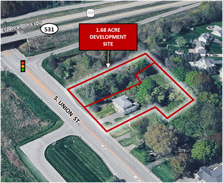 Primary Photo Of 2285 S Union St, Spencerport Land For Sale