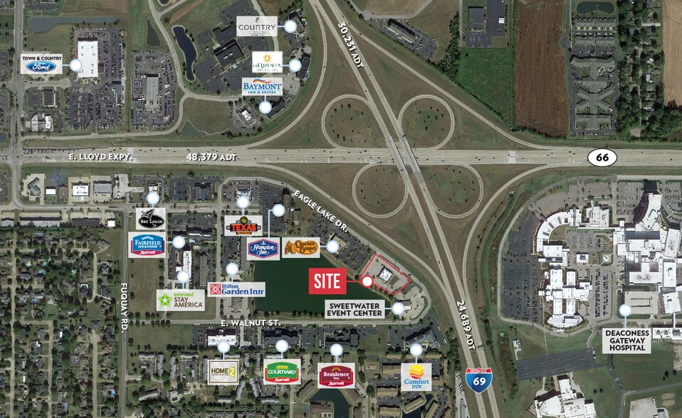 More Photos Of 8301 Eagle Lake Dr, Evansville Restaurant For Sale