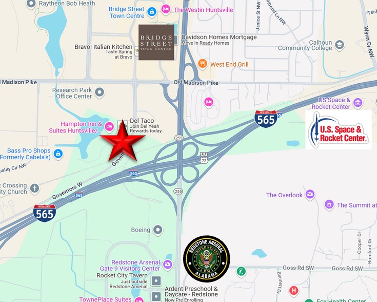 More Photos Of 7003 Cabela Dr Nw, Huntsville Storefront For Lease