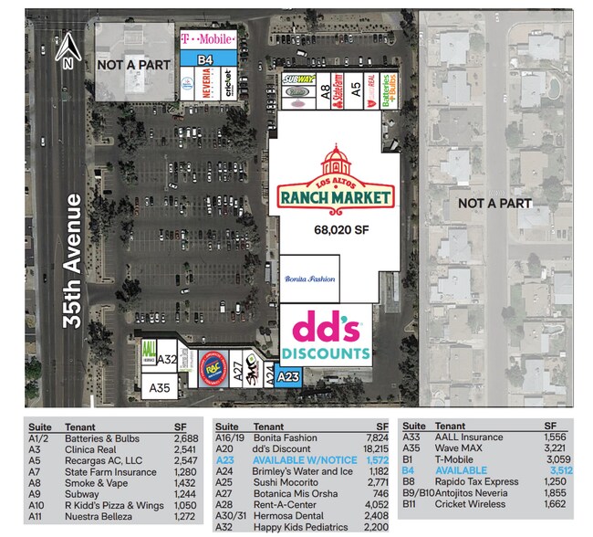 More Photos Of 6801-6823 N 35th Ave, Phoenix Unknown For Lease